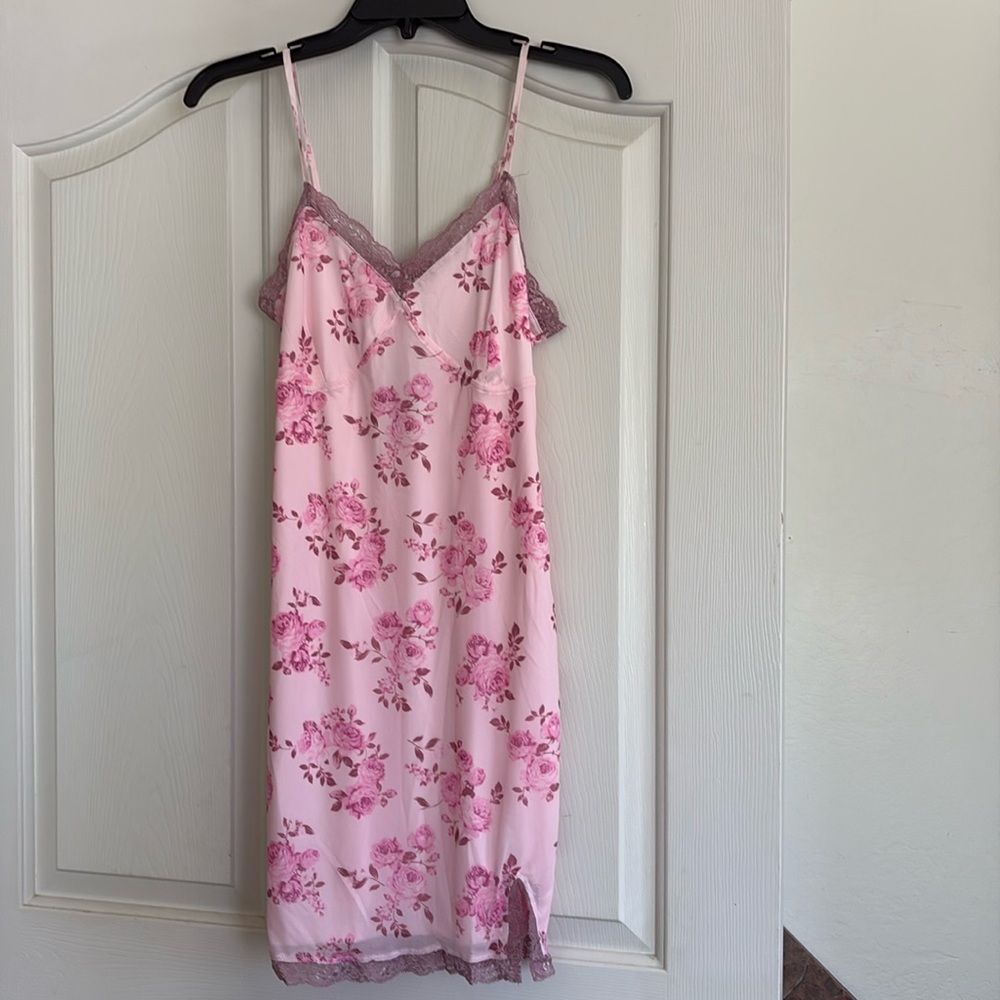Wild Fable Pink Floral Dress (Small)